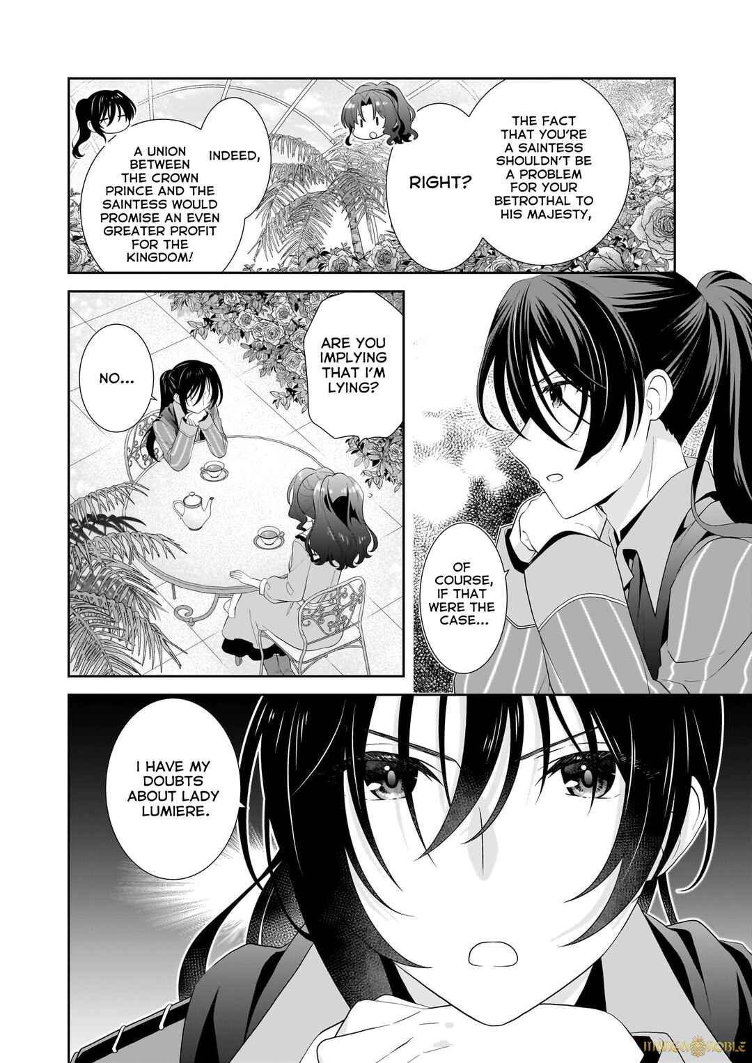 Page 11 Chapter 3.1 Danzaisareta Akuyaku Reijou desu ga, Pan wo Yaitara Seijo ni Job Change Shimashita!?
