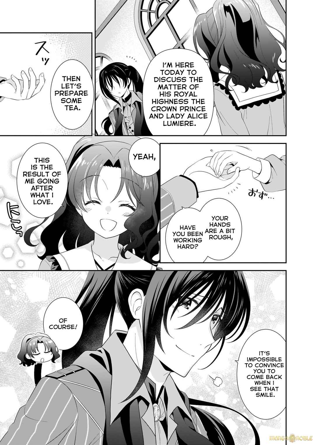 Page 8 Chapter 3.1 Danzaisareta Akuyaku Reijou desu ga, Pan wo Yaitara Seijo ni Job Change Shimashita!?