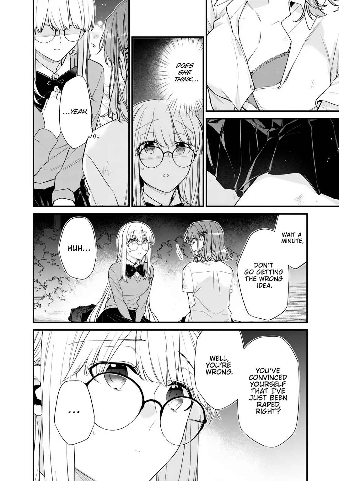 Page 7 Chapter 46.2 Osananajimi Kanojo no Morahara ga Hidoin de Zetsuen Sengen shite Yatta ~Jibun Rashiku Ikiru Koto ni Shitara, Naze ka Tonari no Seki no Kakure Bishoujo kara Kokuhaku Sareta~