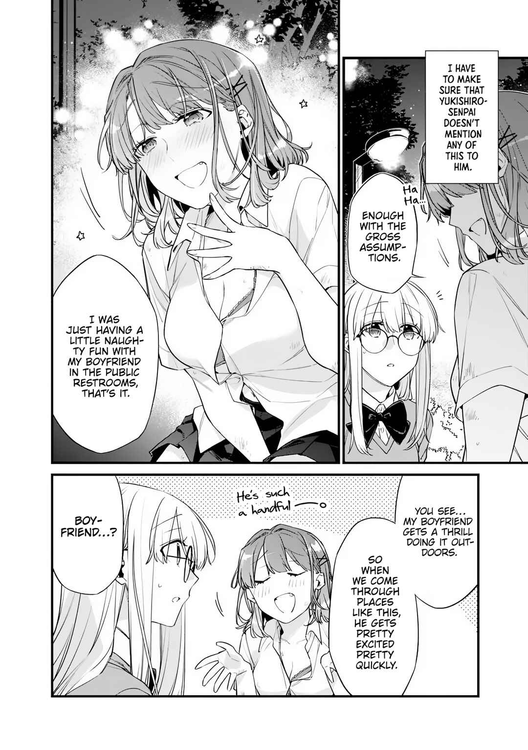 Page 9 Chapter 46.2 Osananajimi Kanojo no Morahara ga Hidoin de Zetsuen Sengen shite Yatta ~Jibun Rashiku Ikiru Koto ni Shitara, Naze ka Tonari no Seki no Kakure Bishoujo kara Kokuhaku Sareta~