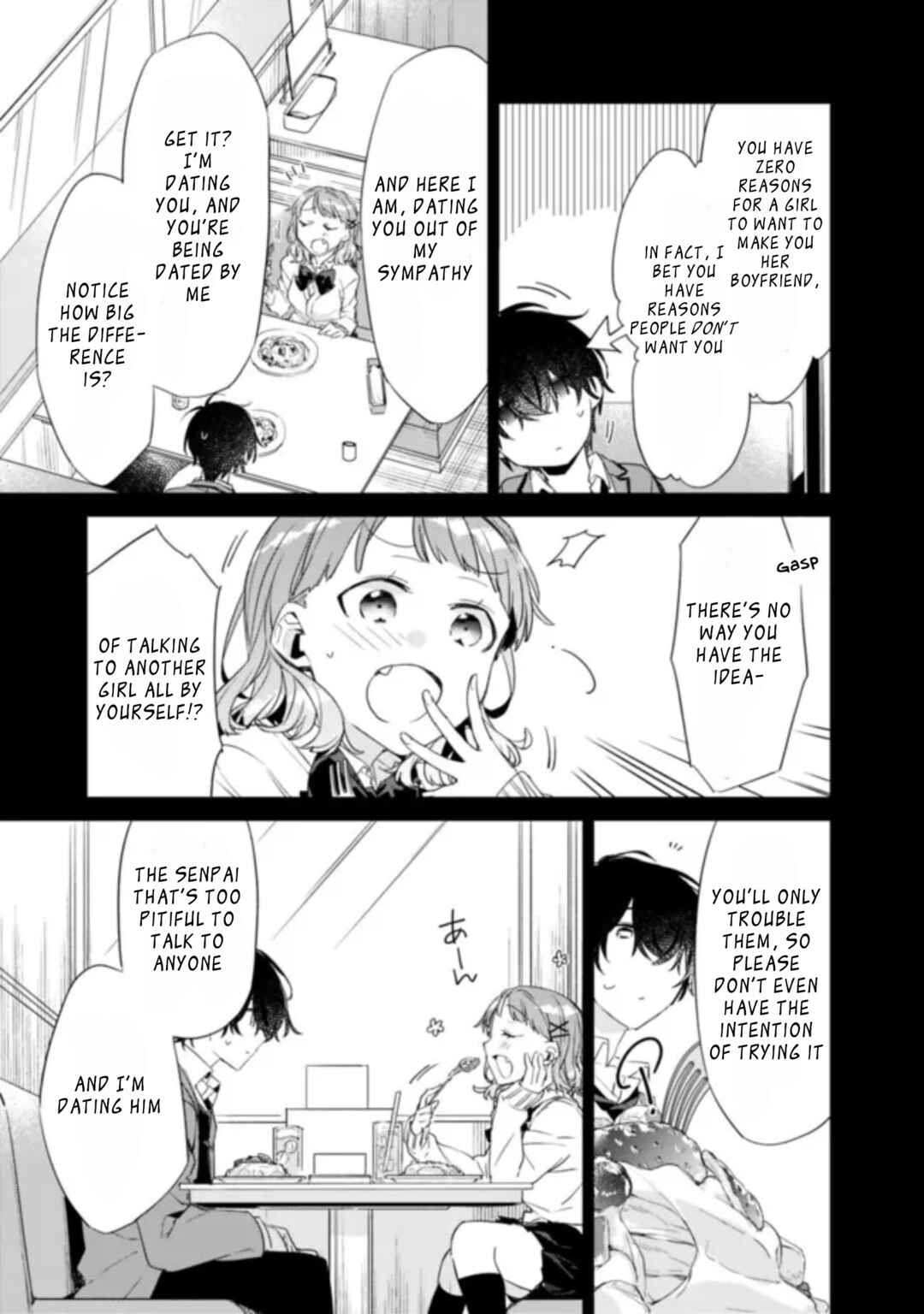 Page 10 Chapter 2.1 Osananajimi Kanojo no Morahara ga Hidoin de Zetsuen Sengen shite Yatta ~Jibun Rashiku Ikiru Koto ni Shitara, Naze ka Tonari no Seki no Kakure Bishoujo kara Kokuhaku Sareta~