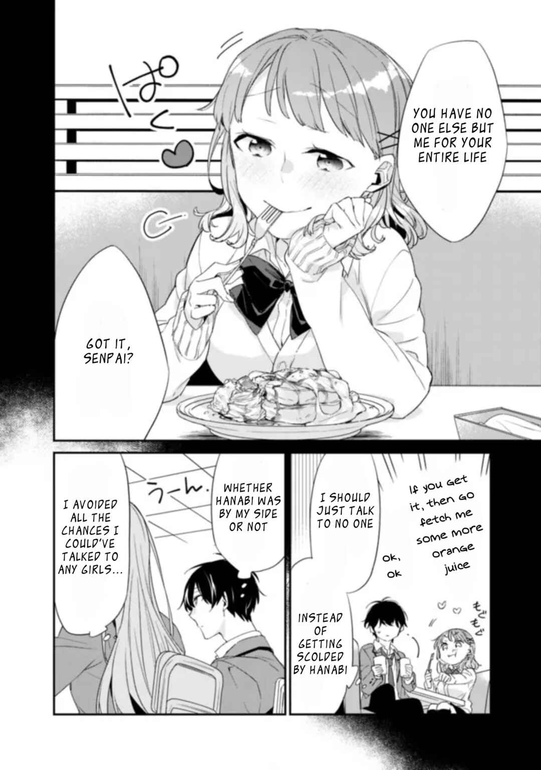 Page 11 Chapter 2.1 Osananajimi Kanojo no Morahara ga Hidoin de Zetsuen Sengen shite Yatta ~Jibun Rashiku Ikiru Koto ni Shitara, Naze ka Tonari no Seki no Kakure Bishoujo kara Kokuhaku Sareta~