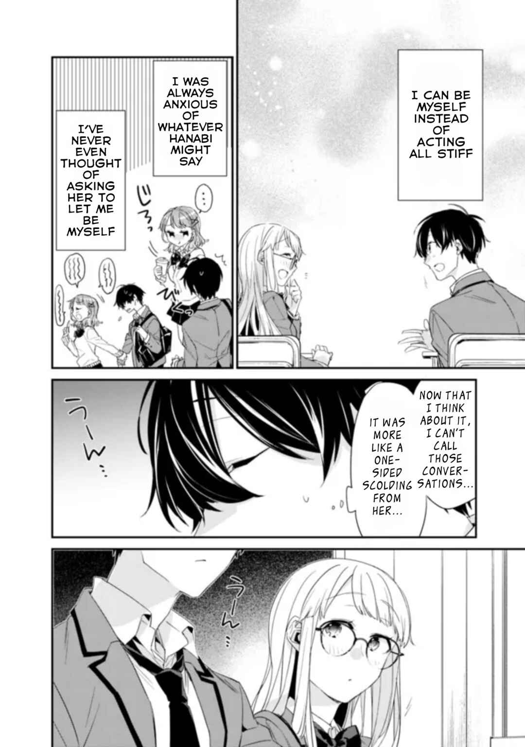 Page 15 Chapter 2.1 Osananajimi Kanojo no Morahara ga Hidoin de Zetsuen Sengen shite Yatta ~Jibun Rashiku Ikiru Koto ni Shitara, Naze ka Tonari no Seki no Kakure Bishoujo kara Kokuhaku Sareta~