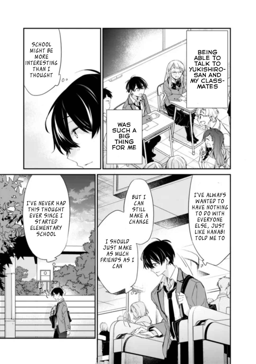Page 22 Chapter 2.1 Osananajimi Kanojo no Morahara ga Hidoin de Zetsuen Sengen shite Yatta ~Jibun Rashiku Ikiru Koto ni Shitara, Naze ka Tonari no Seki no Kakure Bishoujo kara Kokuhaku Sareta~