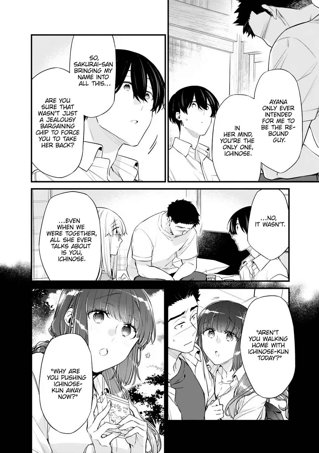 Page 12 Chapter 43 Osananajimi Kanojo no Morahara ga Hidoin de Zetsuen Sengen shite Yatta ~Jibun Rashiku Ikiru Koto ni Shitara, Naze ka Tonari no Seki no Kakure Bishoujo kara Kokuhaku Sareta~