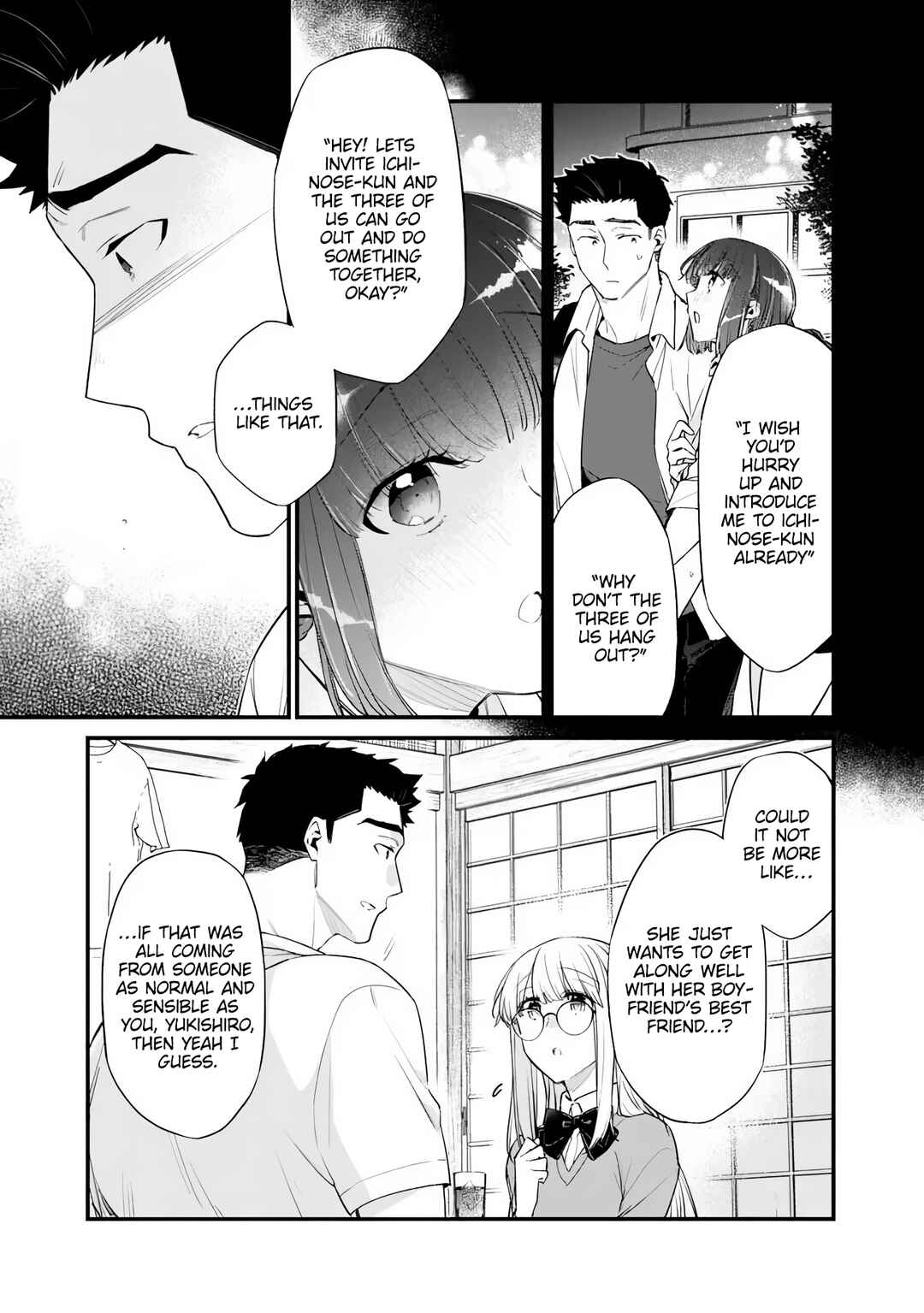 Page 13 Chapter 43 Osananajimi Kanojo no Morahara ga Hidoin de Zetsuen Sengen shite Yatta ~Jibun Rashiku Ikiru Koto ni Shitara, Naze ka Tonari no Seki no Kakure Bishoujo kara Kokuhaku Sareta~