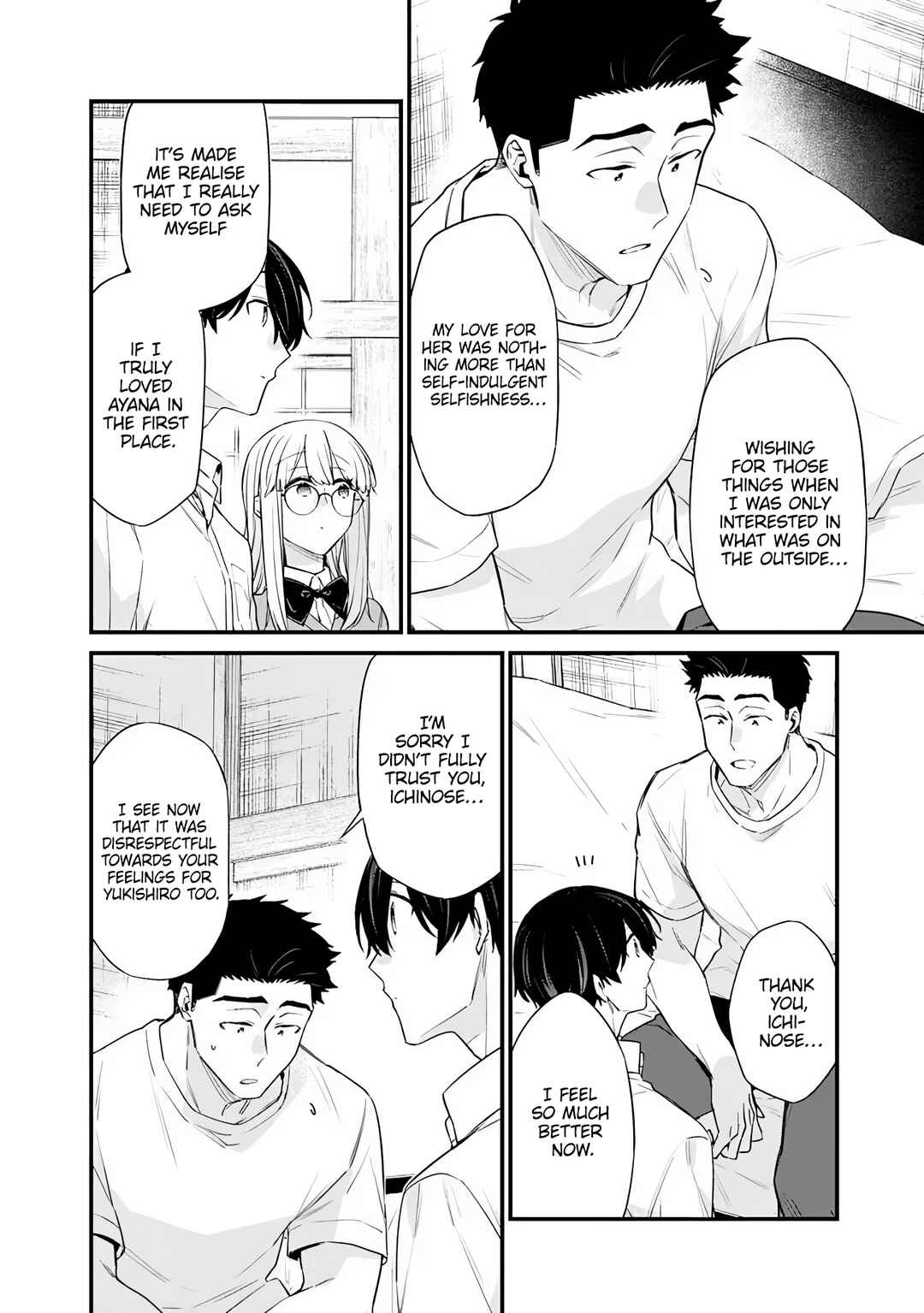 Page 12 Chapter 44 Osananajimi Kanojo no Morahara ga Hidoin de Zetsuen Sengen shite Yatta ~Jibun Rashiku Ikiru Koto ni Shitara, Naze ka Tonari no Seki no Kakure Bishoujo kara Kokuhaku Sareta~