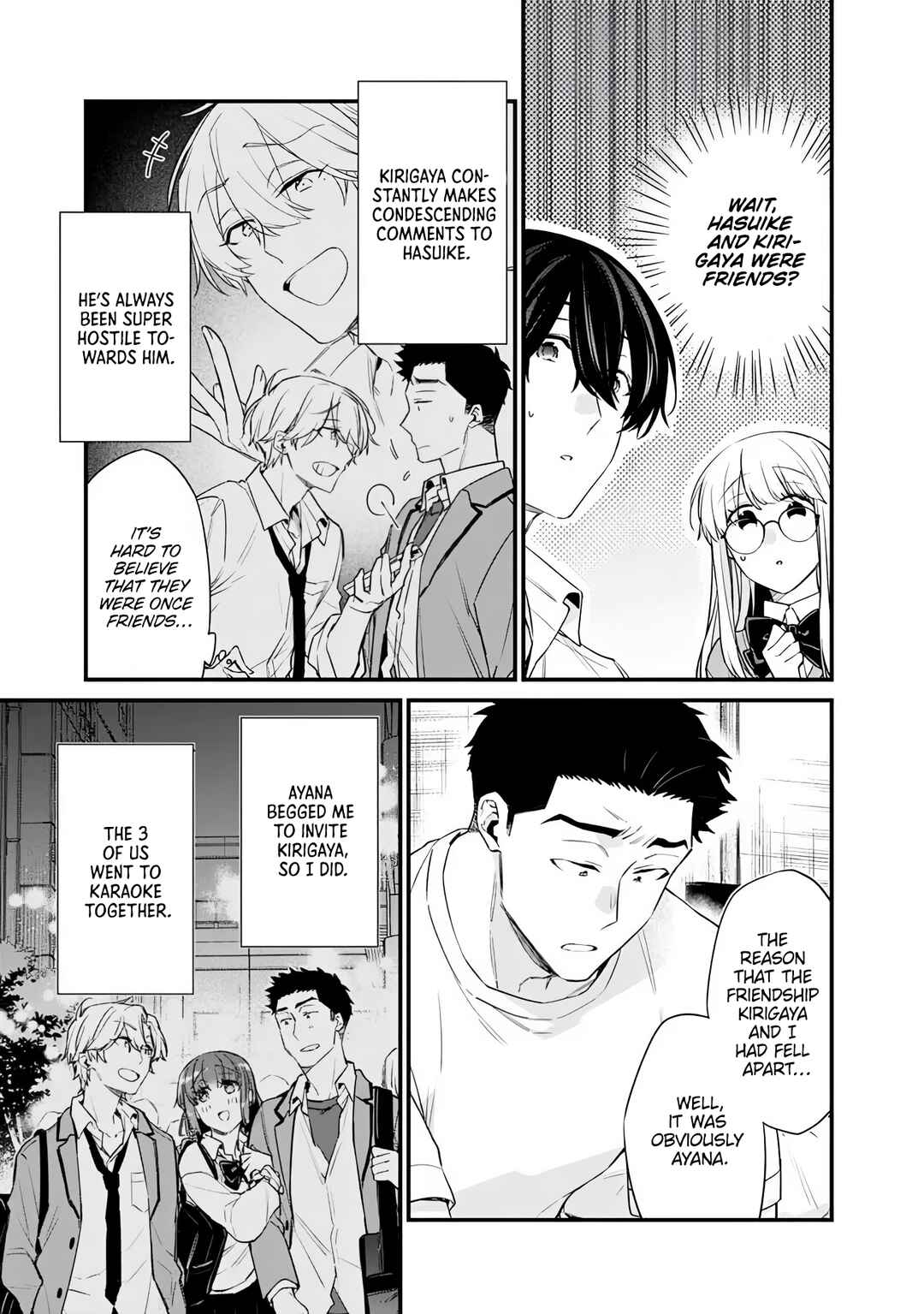 Page 3 Chapter 44 Osananajimi Kanojo no Morahara ga Hidoin de Zetsuen Sengen shite Yatta ~Jibun Rashiku Ikiru Koto ni Shitara, Naze ka Tonari no Seki no Kakure Bishoujo kara Kokuhaku Sareta~