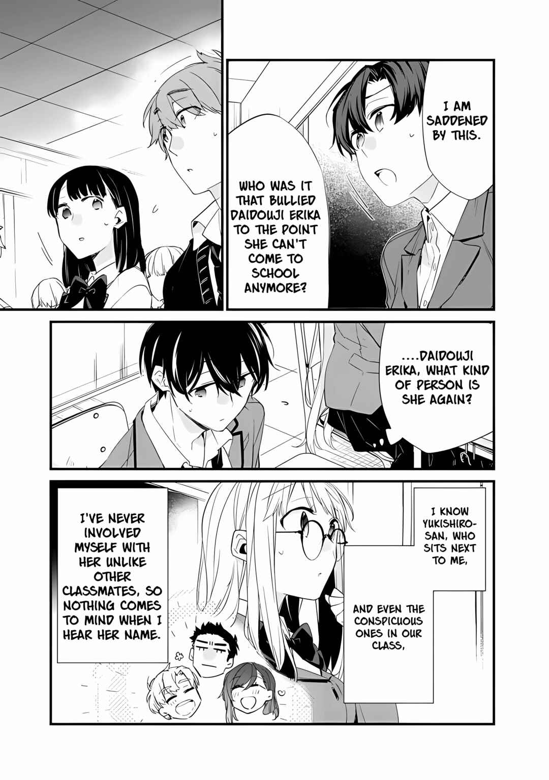 Page 4 Chapter 11 Osananajimi Kanojo no Morahara ga Hidoin de Zetsuen Sengen shite Yatta ~Jibun Rashiku Ikiru Koto ni Shitara, Naze ka Tonari no Seki no Kakure Bishoujo kara Kokuhaku Sareta~