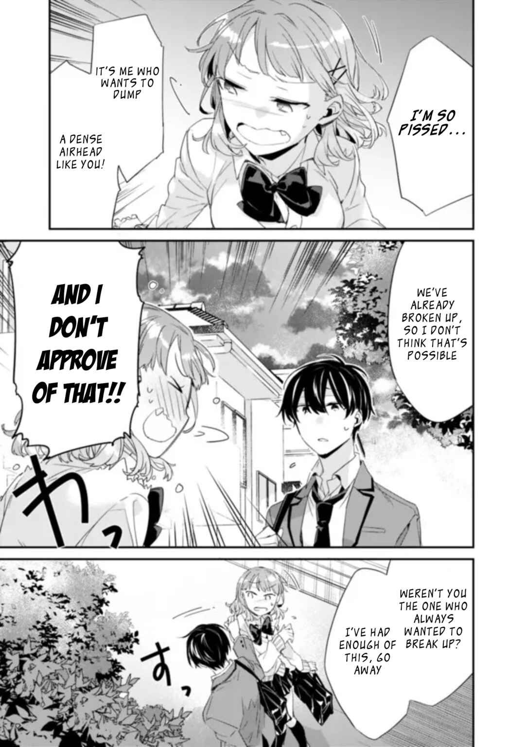 Page 11 Chapter 2.2 Osananajimi Kanojo no Morahara ga Hidoin de Zetsuen Sengen shite Yatta ~Jibun Rashiku Ikiru Koto ni Shitara, Naze ka Tonari no Seki no Kakure Bishoujo kara Kokuhaku Sareta~