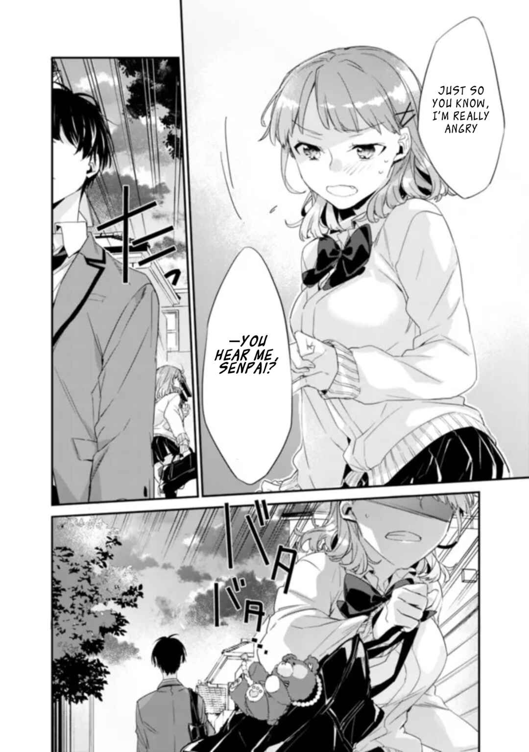 Page 12 Chapter 2.2 Osananajimi Kanojo no Morahara ga Hidoin de Zetsuen Sengen shite Yatta ~Jibun Rashiku Ikiru Koto ni Shitara, Naze ka Tonari no Seki no Kakure Bishoujo kara Kokuhaku Sareta~