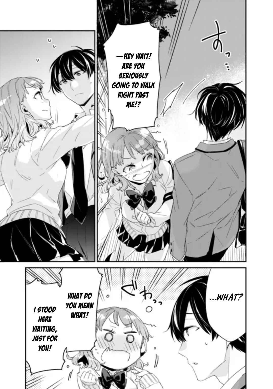 Page 3 Chapter 2.2 Osananajimi Kanojo no Morahara ga Hidoin de Zetsuen Sengen shite Yatta ~Jibun Rashiku Ikiru Koto ni Shitara, Naze ka Tonari no Seki no Kakure Bishoujo kara Kokuhaku Sareta~