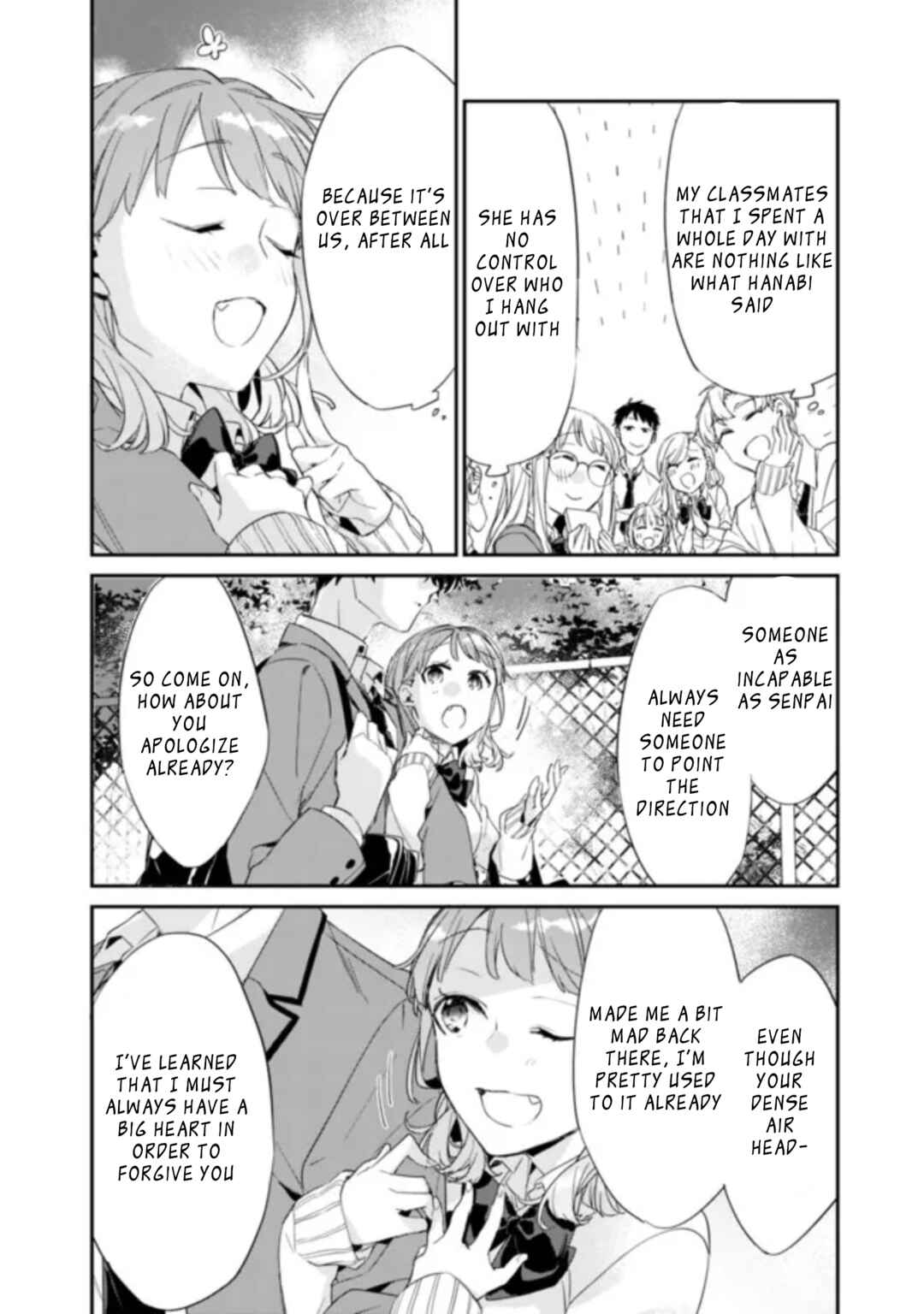 Page 8 Chapter 2.2 Osananajimi Kanojo no Morahara ga Hidoin de Zetsuen Sengen shite Yatta ~Jibun Rashiku Ikiru Koto ni Shitara, Naze ka Tonari no Seki no Kakure Bishoujo kara Kokuhaku Sareta~