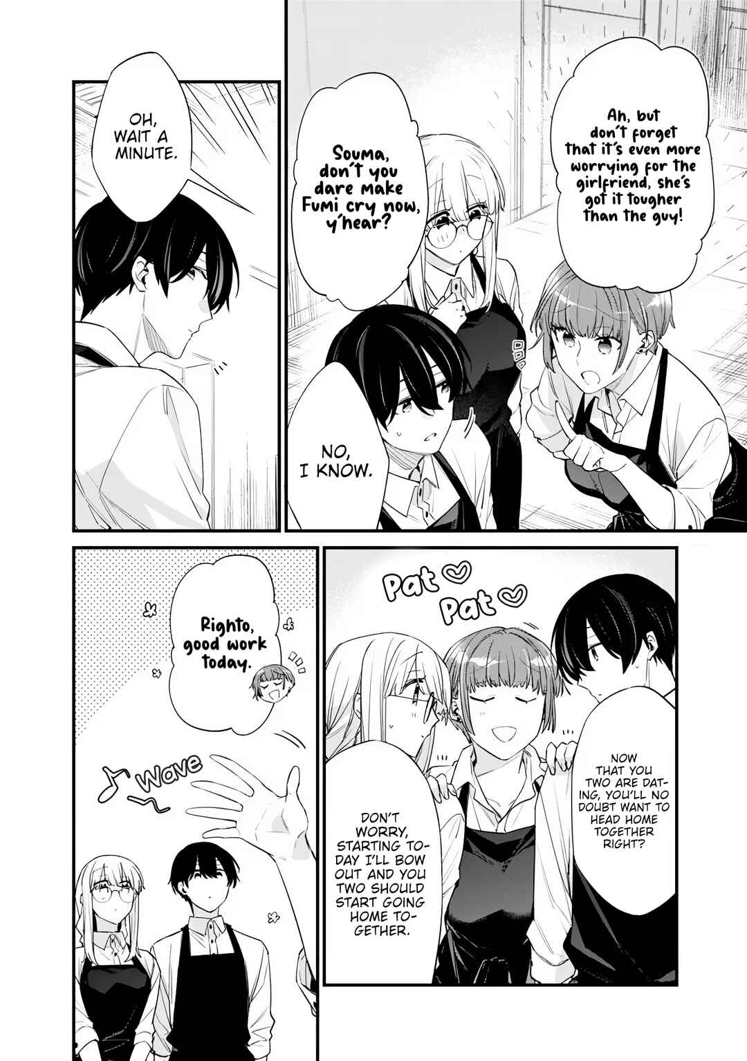 Page 4 Chapter 48.1 Osananajimi Kanojo no Morahara ga Hidoin de Zetsuen Sengen shite Yatta ~Jibun Rashiku Ikiru Koto ni Shitara, Naze ka Tonari no Seki no Kakure Bishoujo kara Kokuhaku Sareta~