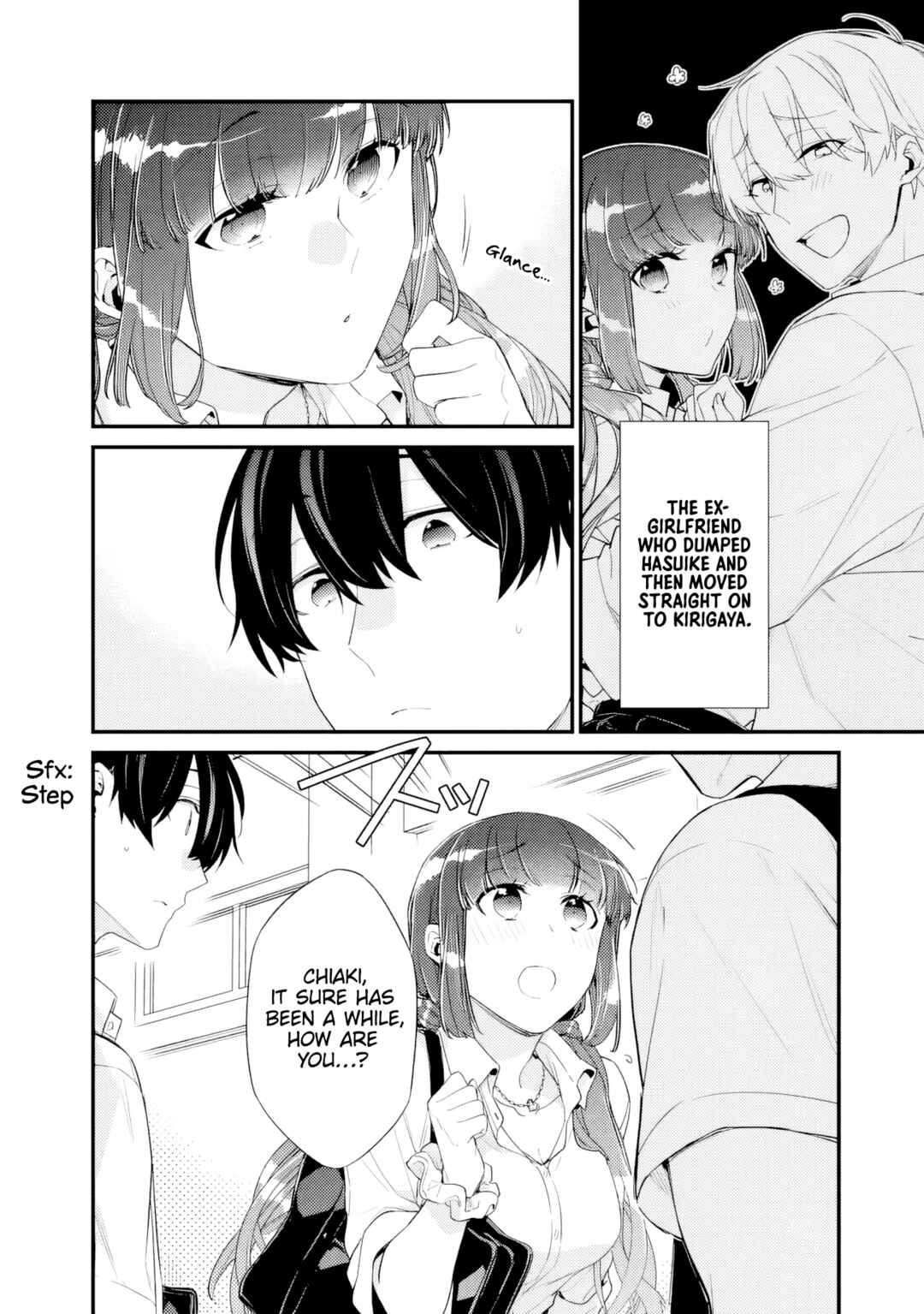 Page 8 Chapter 33.1 Osananajimi Kanojo no Morahara ga Hidoin de Zetsuen Sengen shite Yatta ~Jibun Rashiku Ikiru Koto ni Shitara, Naze ka Tonari no Seki no Kakure Bishoujo kara Kokuhaku Sareta~