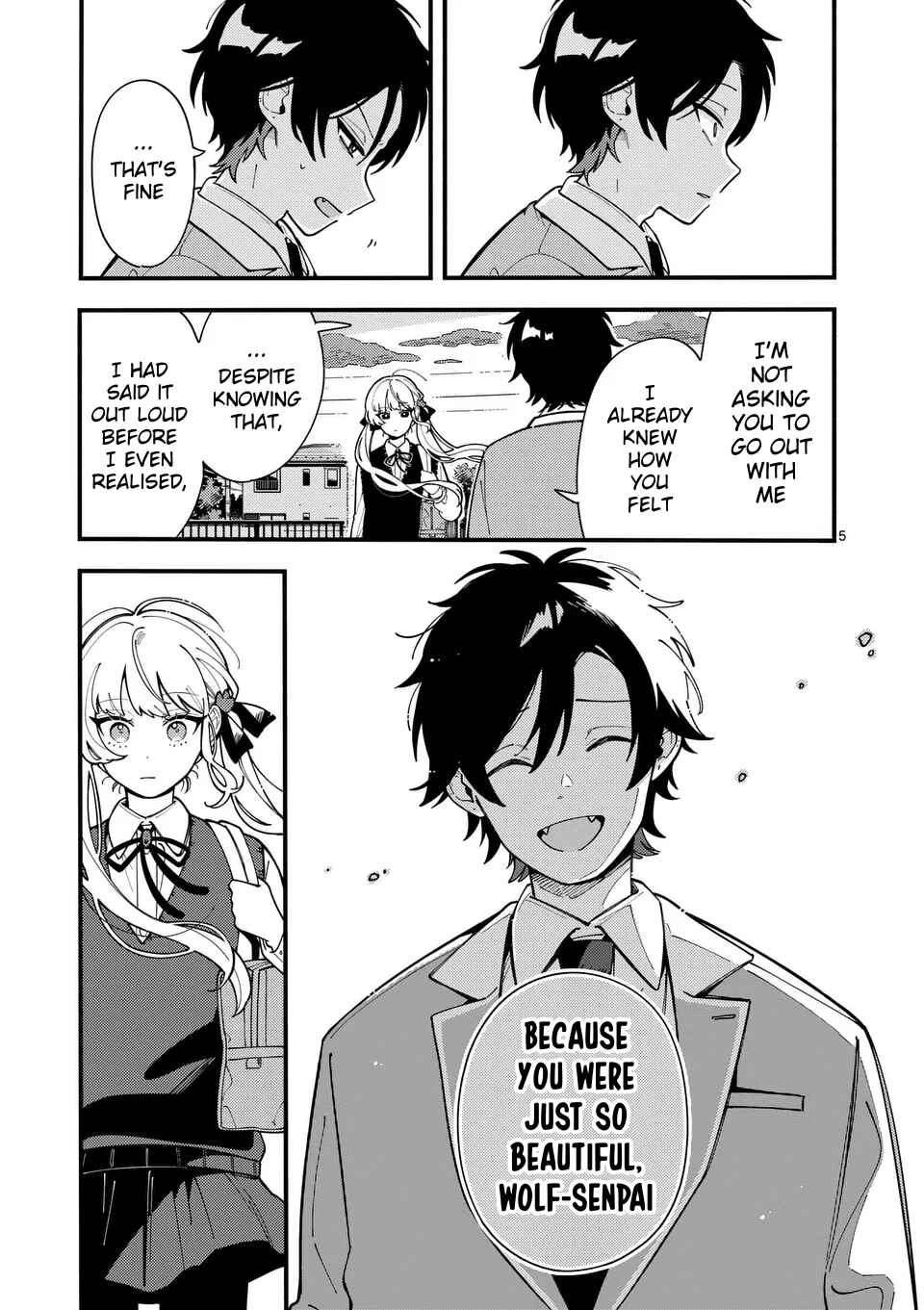 Page 5 Chapter 8 Ookami wa Tsuki ni Koi wo Suru