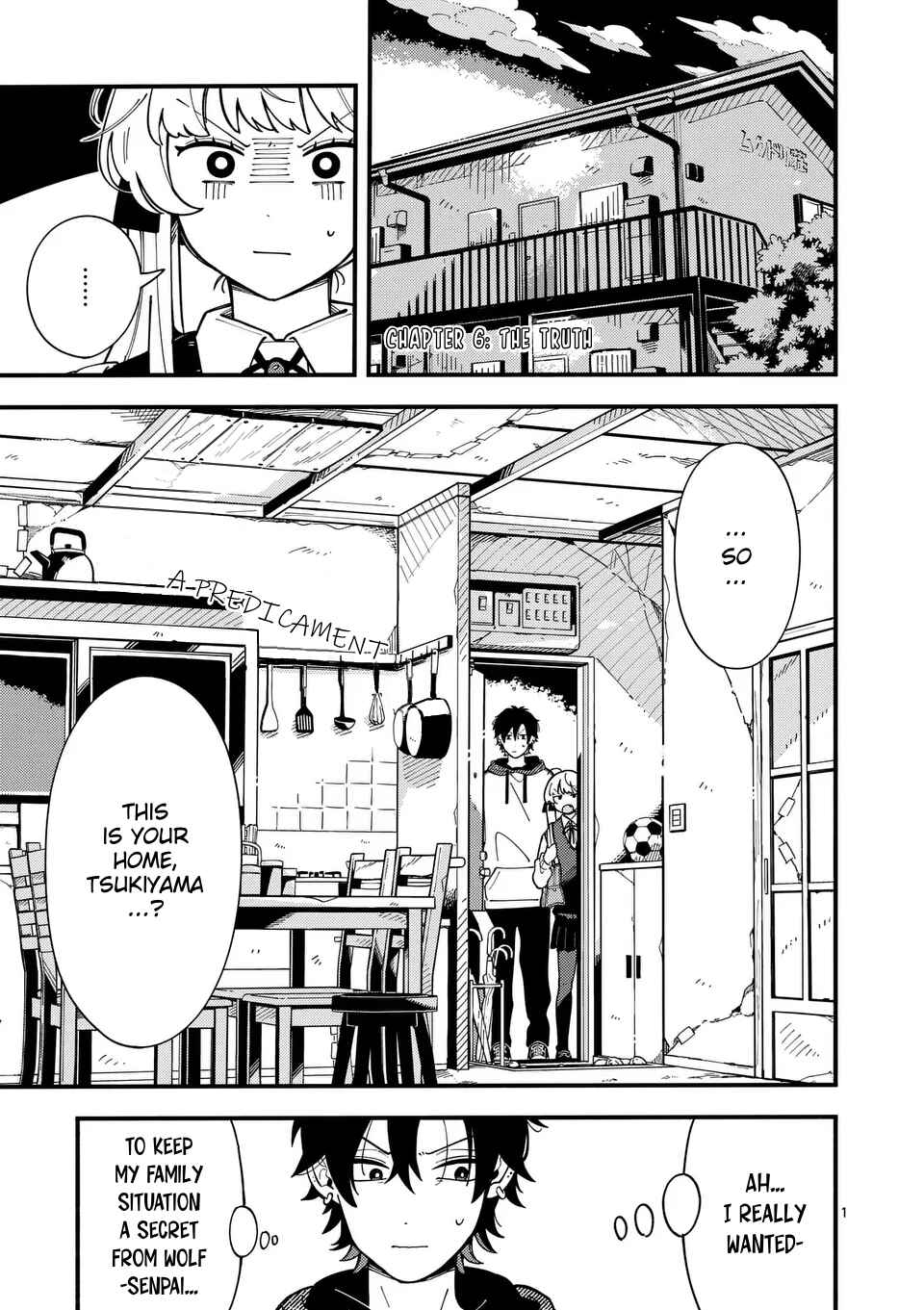 Page 1 Chapter 6 Ookami wa Tsuki ni Koi wo Suru