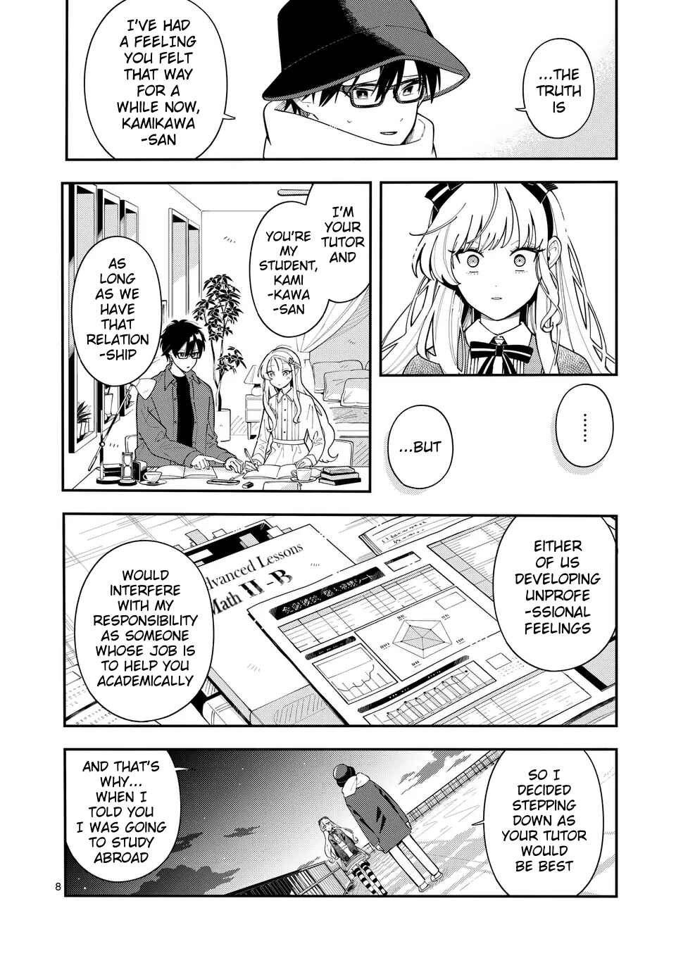 Page 8 Chapter 24 Ookami wa Tsuki ni Koi wo Suru