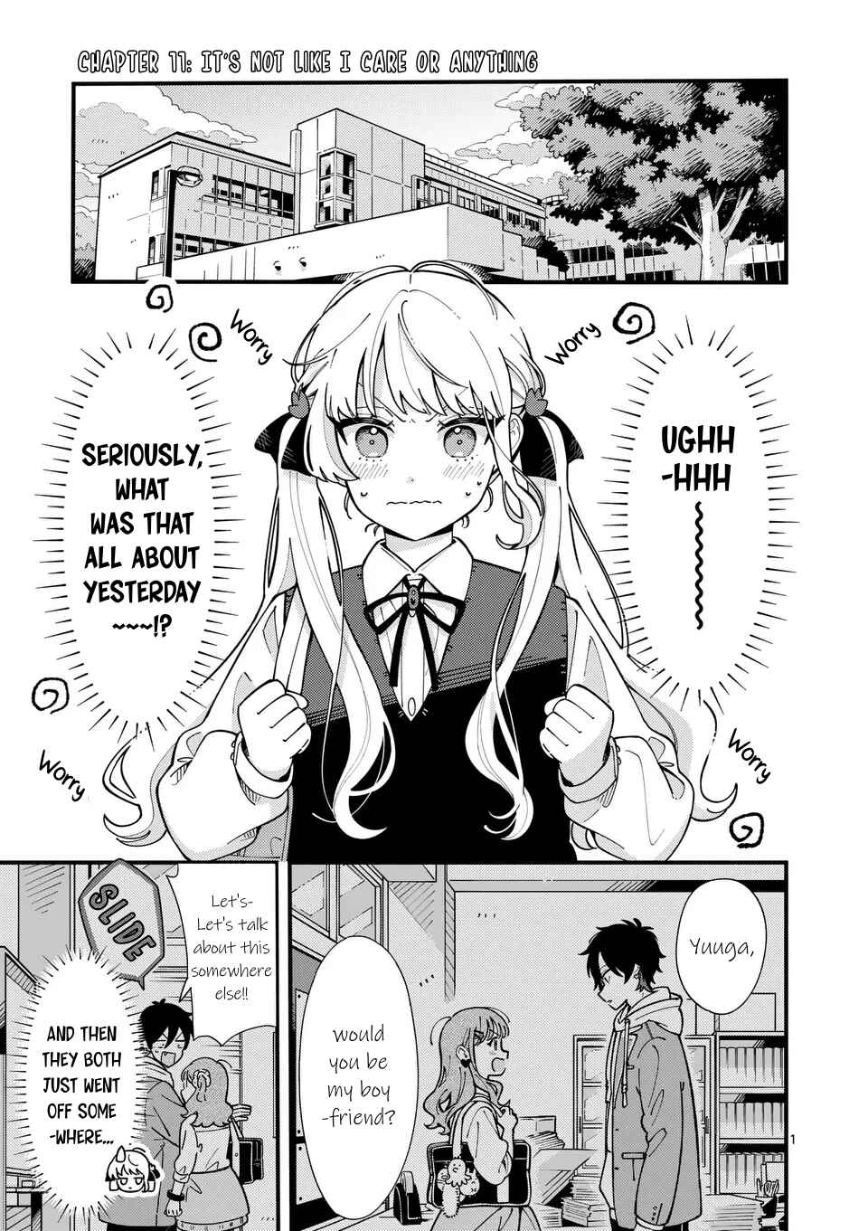 Page 1 Chapter 11 Ookami wa Tsuki ni Koi wo Suru