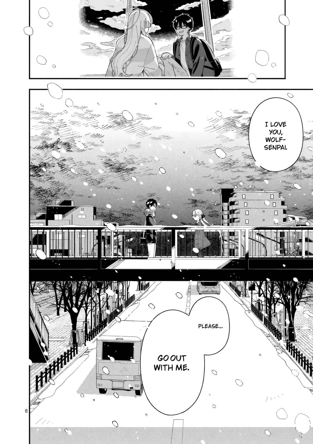 Page 8 Chapter 43 Ookami wa Tsuki ni Koi wo Suru