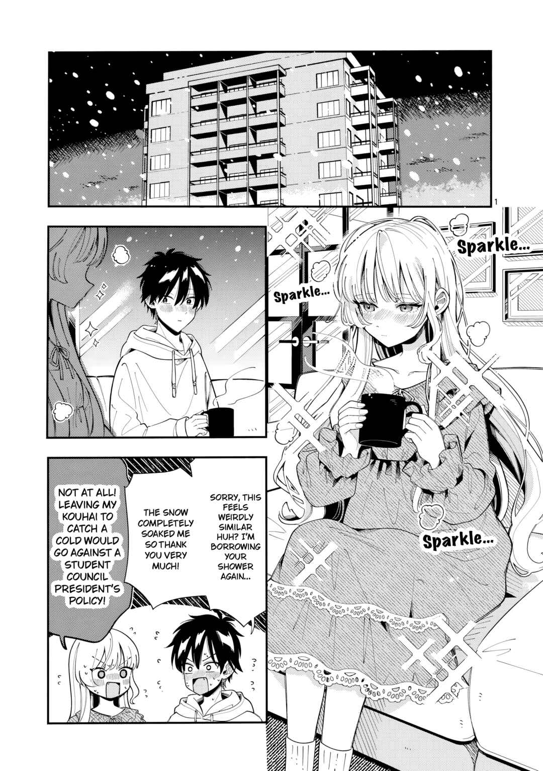 Page 1 Chapter 44 Ookami wa Tsuki ni Koi wo Suru