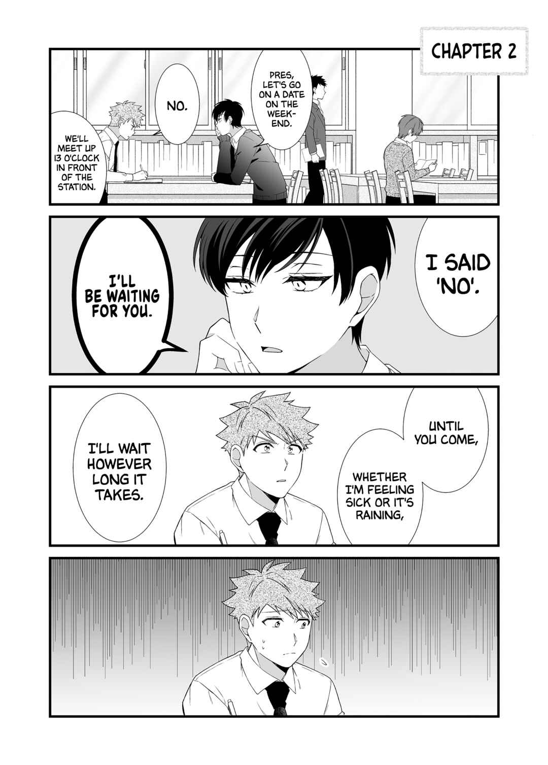 Page 1 Chapter 2.1 Marumaru na Kanojo ni Dekiaisarete Imasu. (Pre-Serialization)