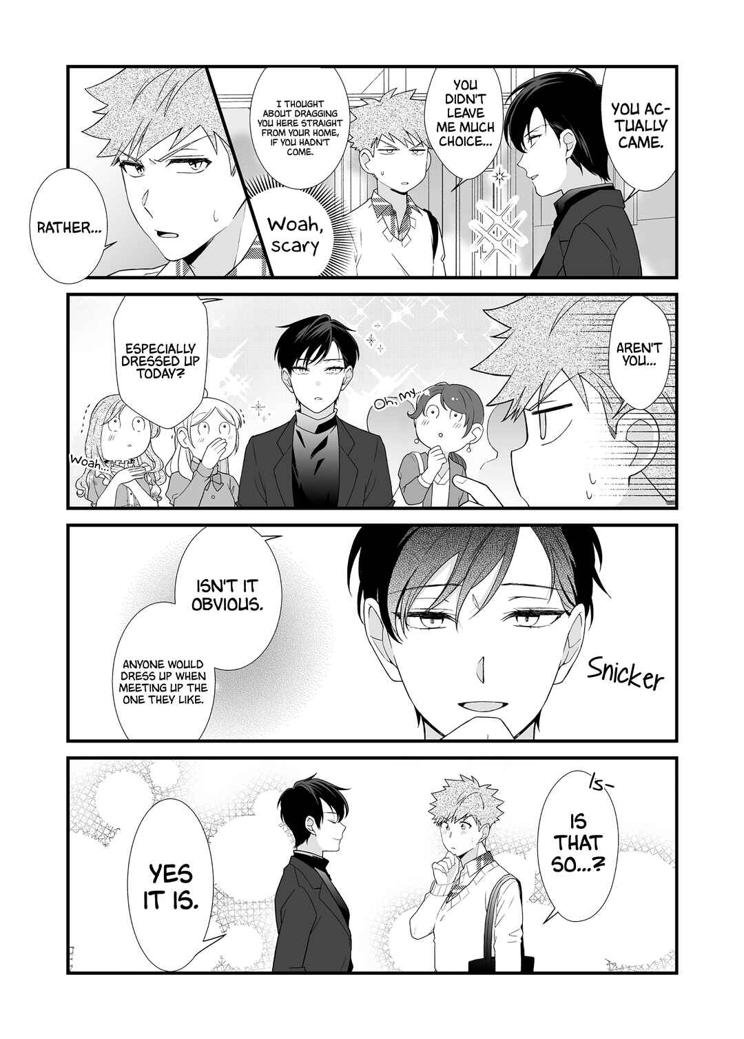 Page 3 Chapter 2.1 Marumaru na Kanojo ni Dekiaisarete Imasu. (Pre-Serialization)
