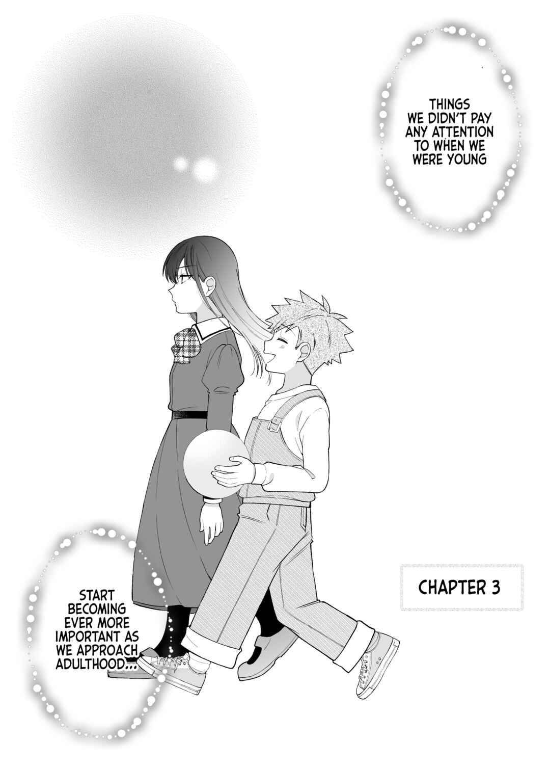 Page 1 Chapter 3 Marumaru na Kanojo ni Dekiaisarete Imasu. (Pre-Serialization)