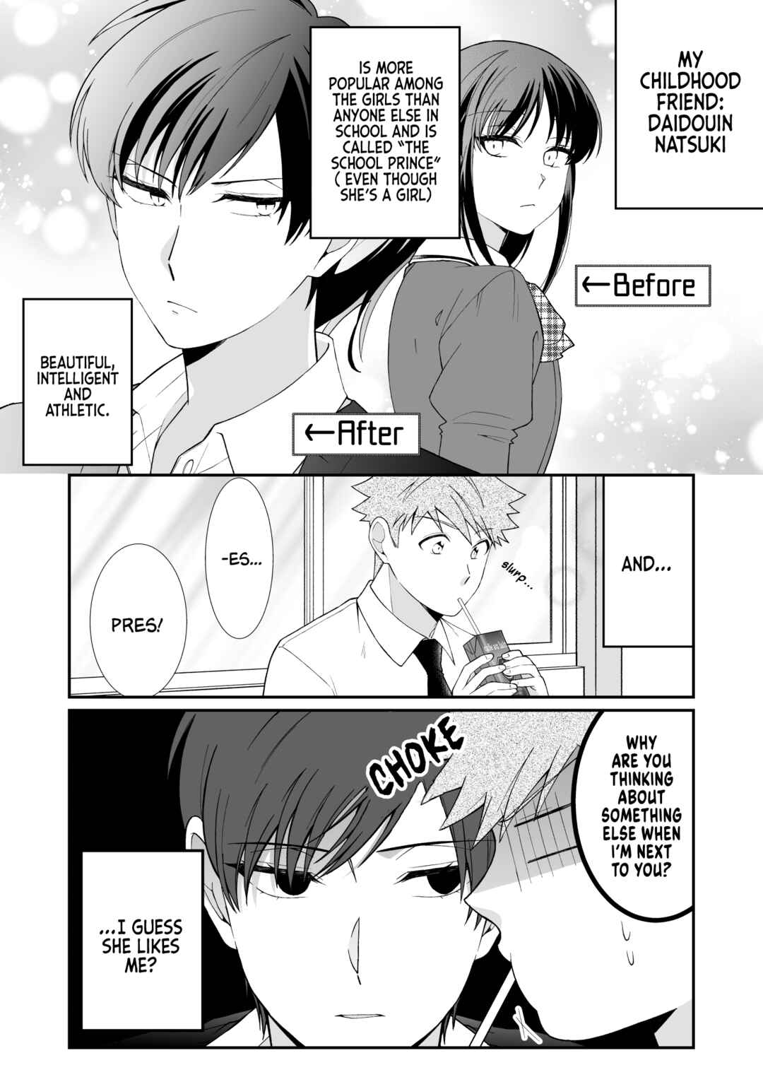 Page 2 Chapter 3 Marumaru na Kanojo ni Dekiaisarete Imasu. (Pre-Serialization)