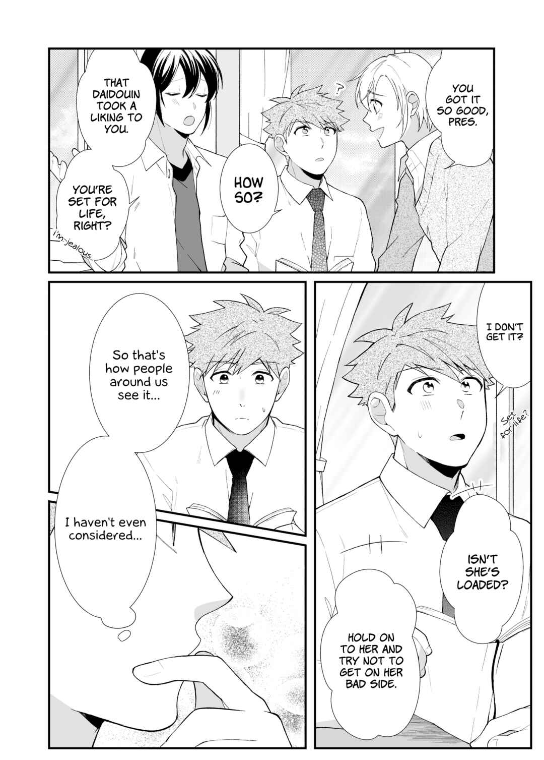 Page 7 Chapter 3 Marumaru na Kanojo ni Dekiaisarete Imasu. (Pre-Serialization)