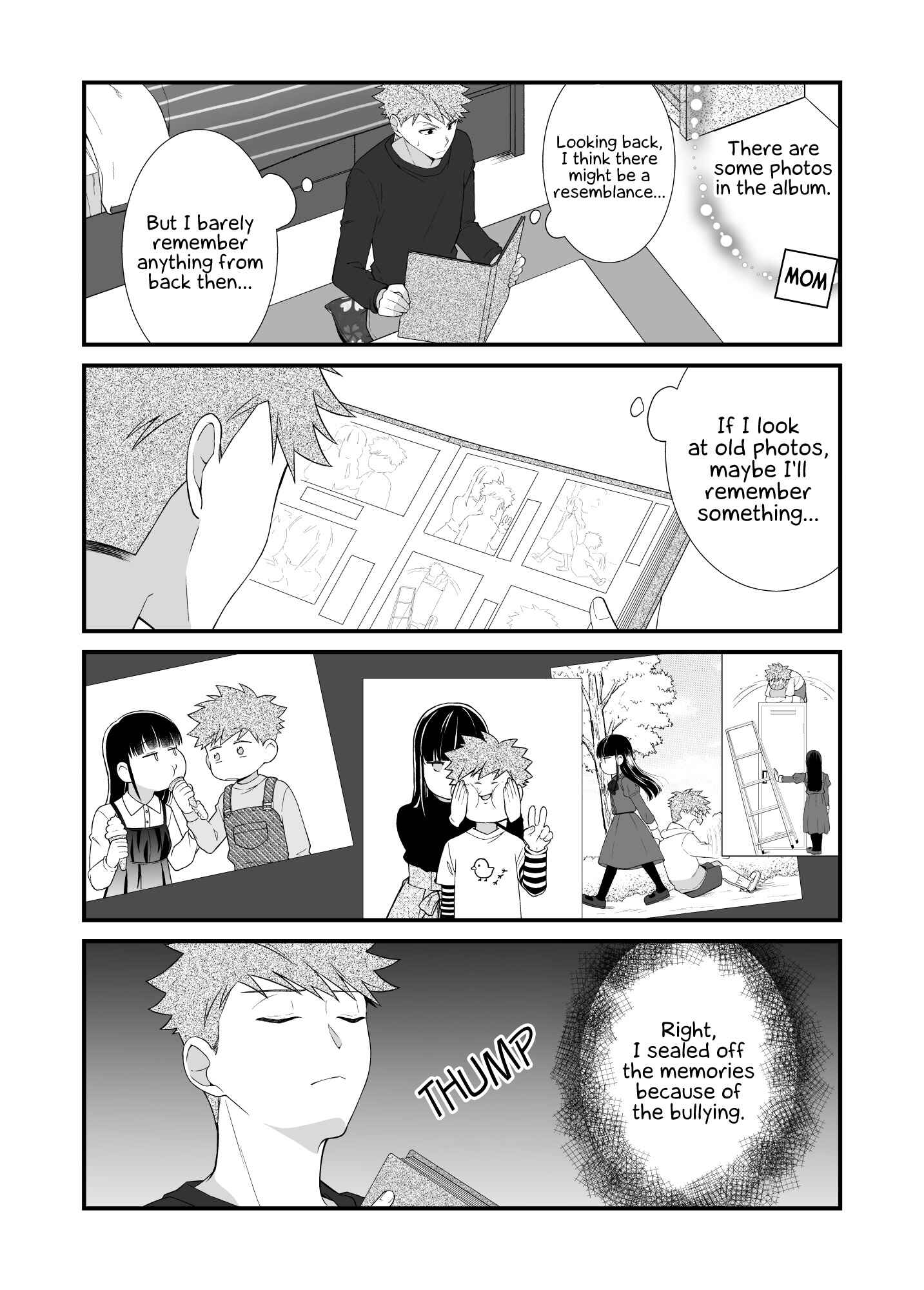 Page 9 Chapter 1 Marumaru na Kanojo ni Dekiaisarete Imasu. (Pre-Serialization)