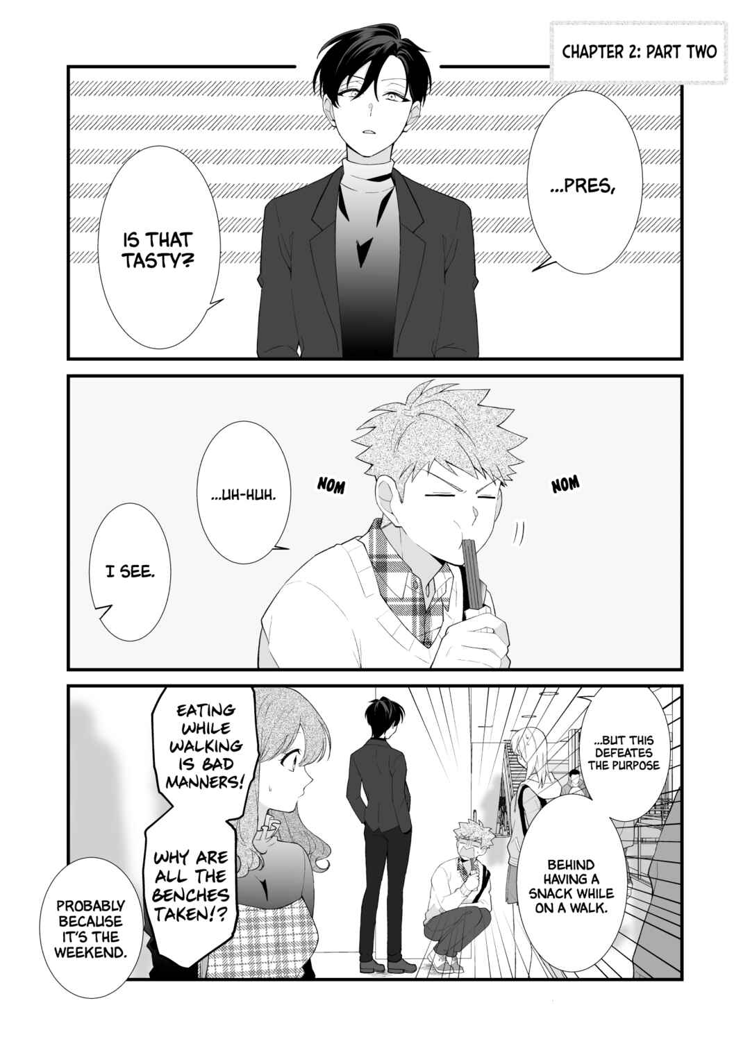 Page 1 Chapter 2.2 Marumaru na Kanojo ni Dekiaisarete Imasu. (Pre-Serialization)