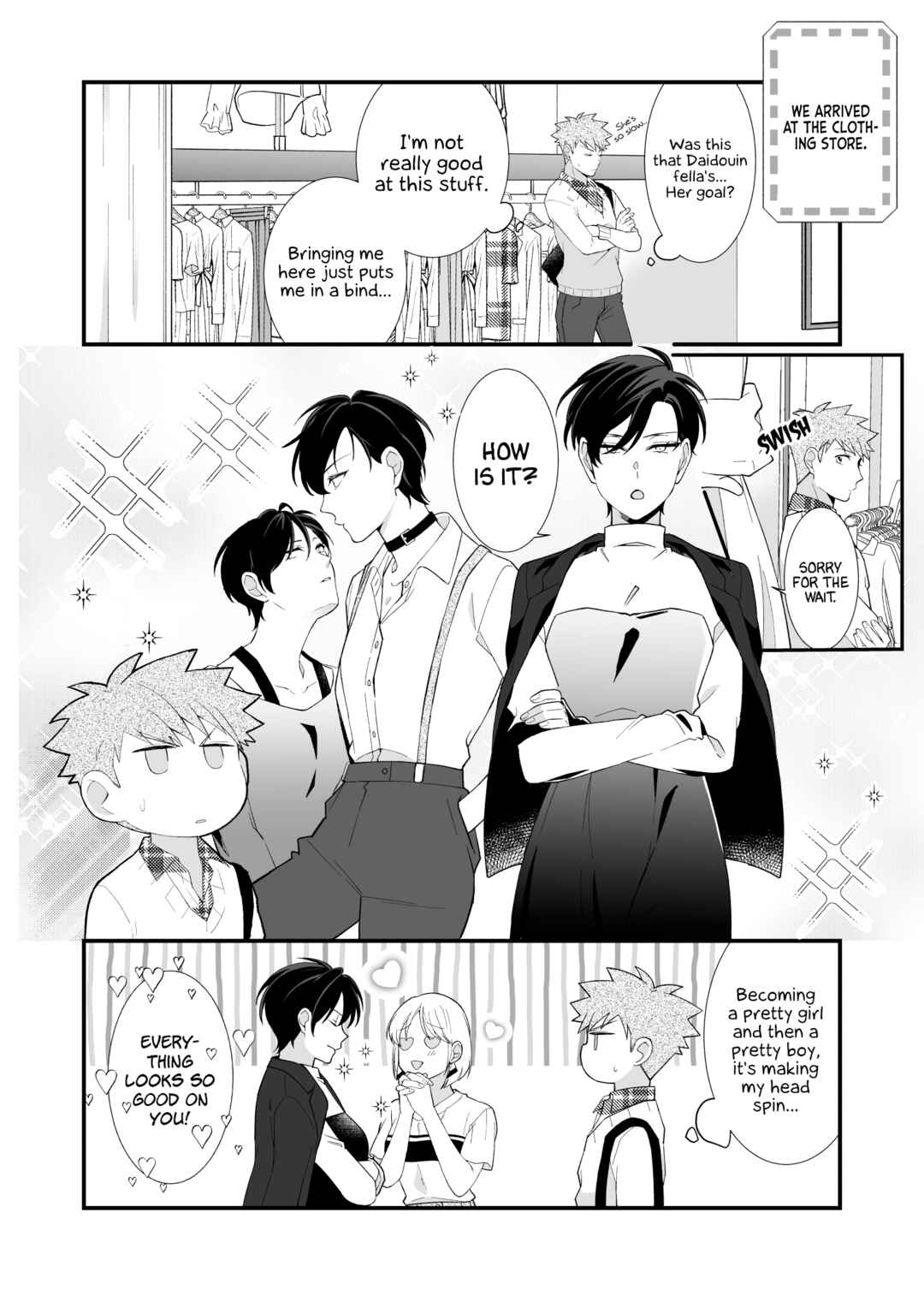 Page 3 Chapter 2.2 Marumaru na Kanojo ni Dekiaisarete Imasu. (Pre-Serialization)