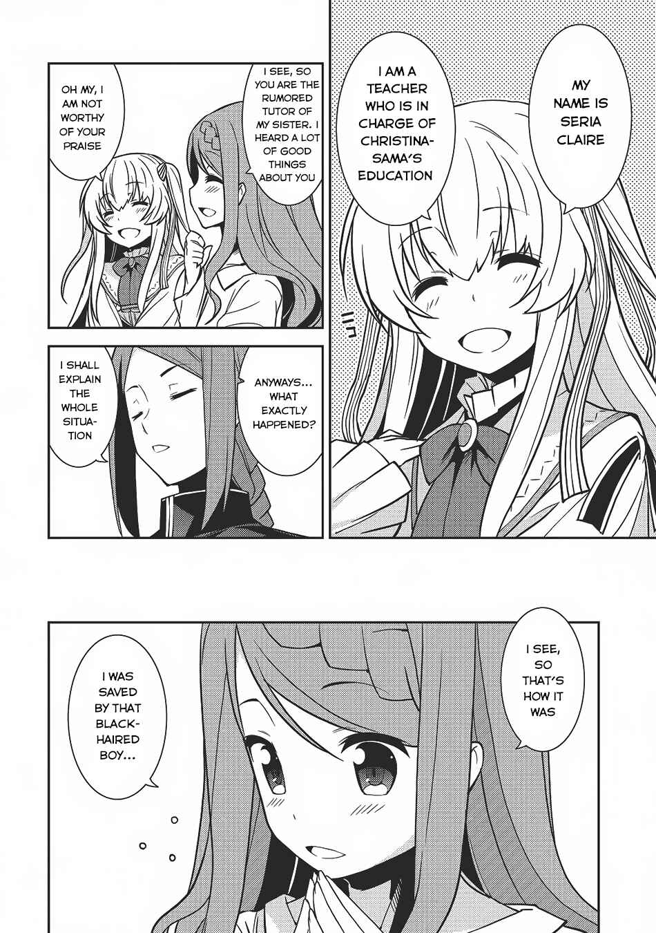 Page 7 Chapter 4 Seirei Gensouki ~Konna Sekai de Deaeta Kimi ni~