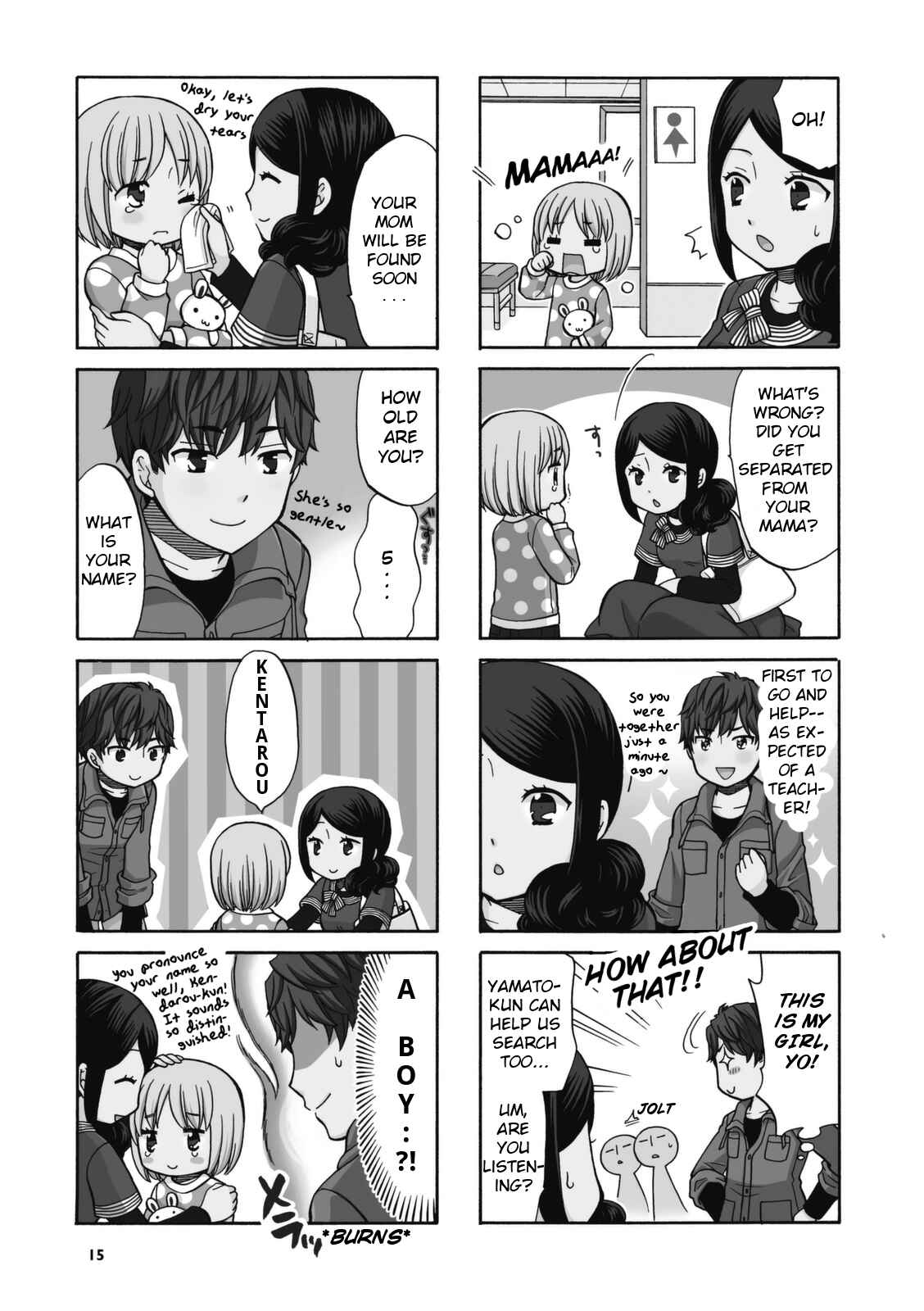 Page 3 Chapter 17 Sensei Lock-On!