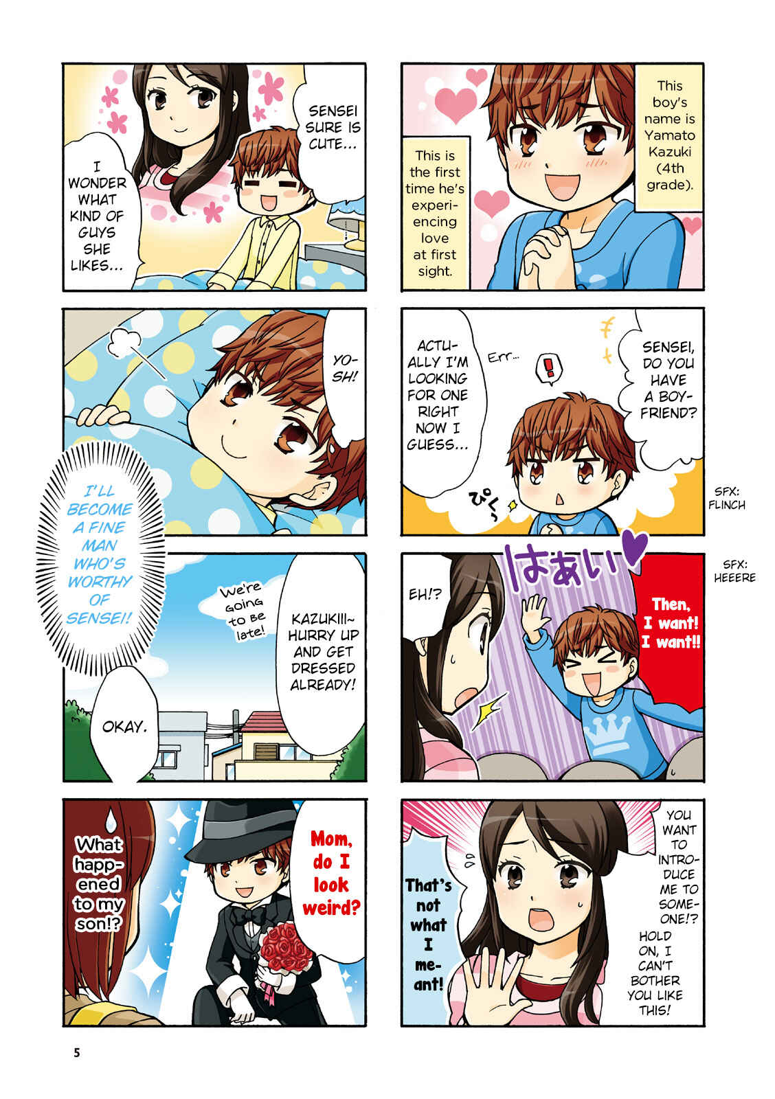 Page 5 Chapter 0 Sensei Lock-On!