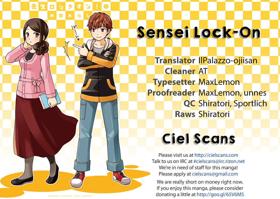 Page 6 Chapter 2 Sensei Lock-On!