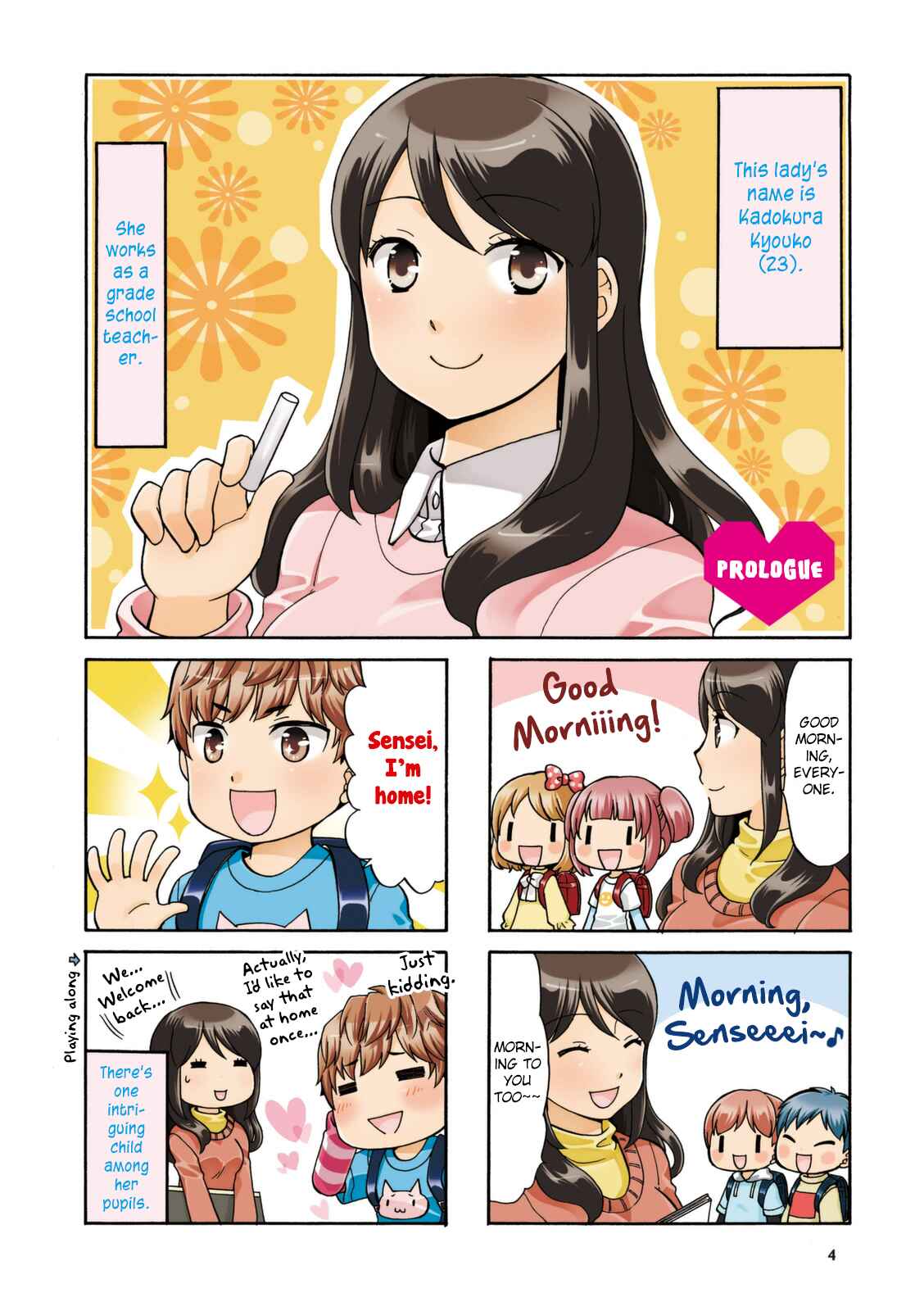 Page 4 Chapter 15.9 Sensei Lock-On!