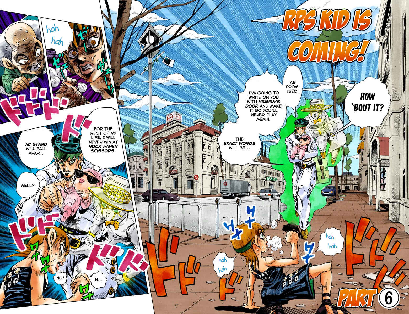 Page 1 Chapter 111 JoJos Bizarre Adventure, Part 4: Diamond Is Unbreakable (Official Colored)