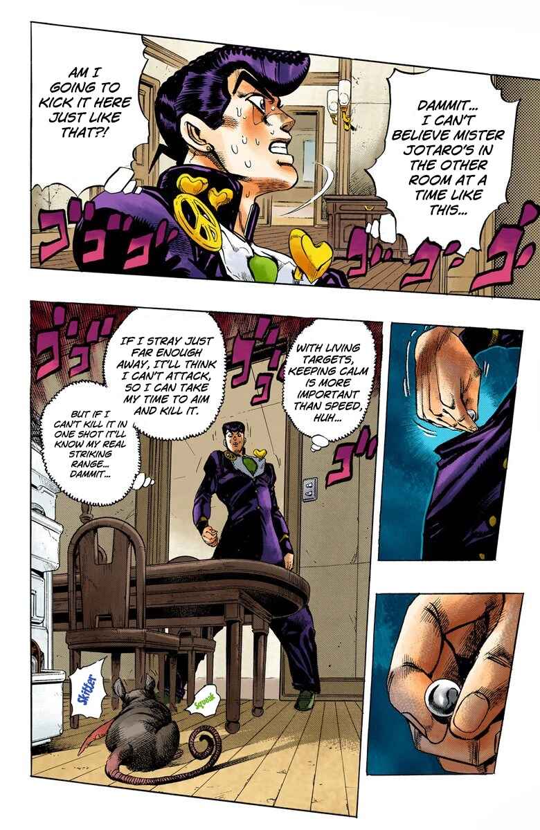 Page 14 Chapter 61 JoJos Bizarre Adventure, Part 4: Diamond Is Unbreakable (Official Colored)