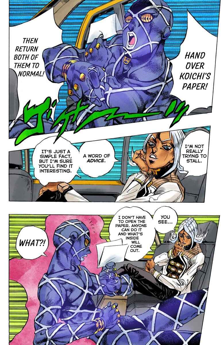 Page 4 Chapter 143 JoJos Bizarre Adventure, Part 4: Diamond Is Unbreakable (Official Colored)