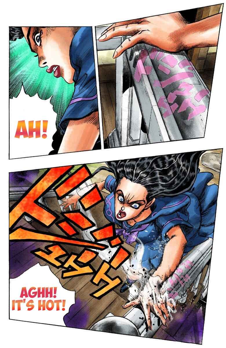 Page 8 Chapter 36 JoJos Bizarre Adventure, Part 4: Diamond Is Unbreakable (Official Colored)