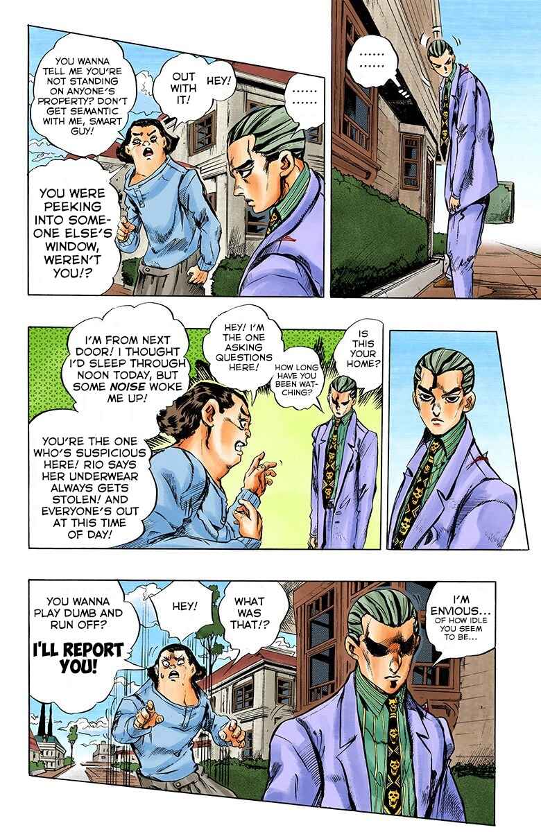 Page 7 Chapter 166 JoJos Bizarre Adventure, Part 4: Diamond Is Unbreakable (Official Colored)