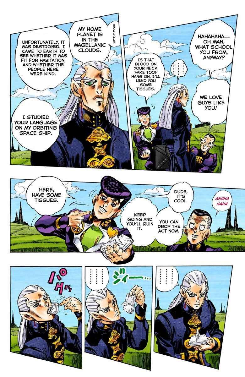 Page 16 Chapter 113 JoJos Bizarre Adventure, Part 4: Diamond Is Unbreakable (Official Colored)