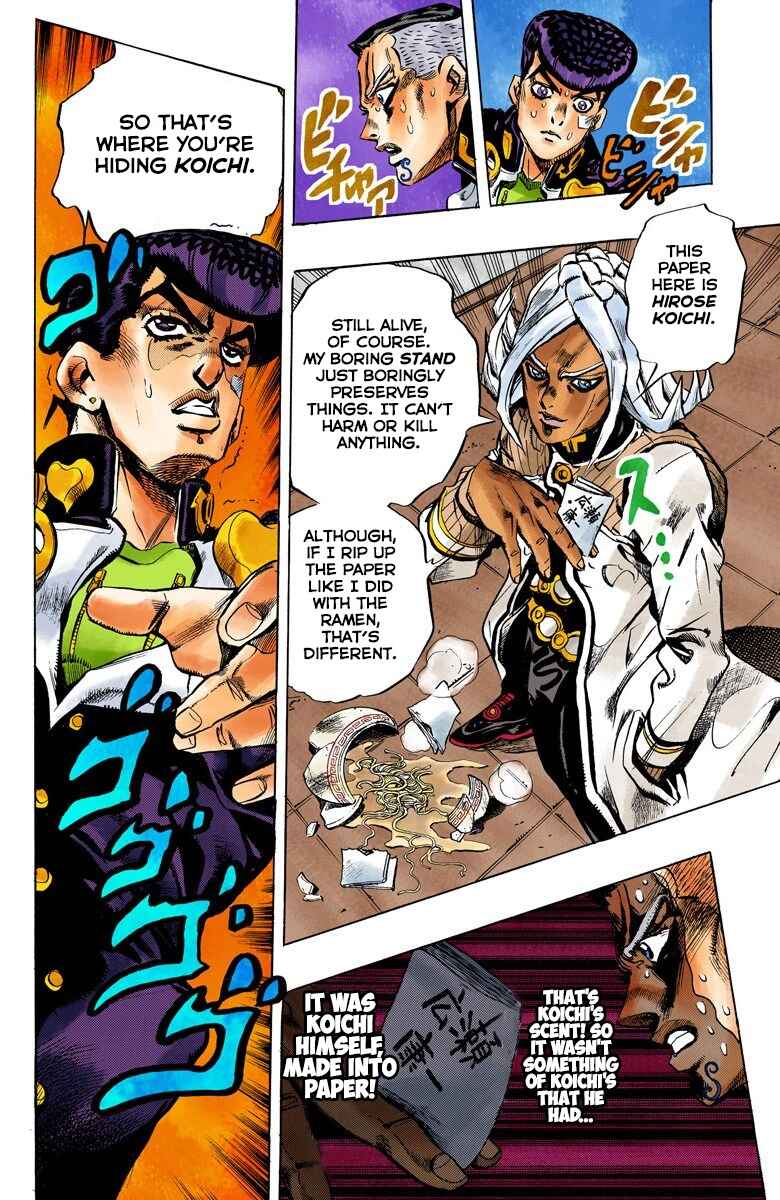 Page 15 Chapter 141 JoJos Bizarre Adventure, Part 4: Diamond Is Unbreakable (Official Colored)