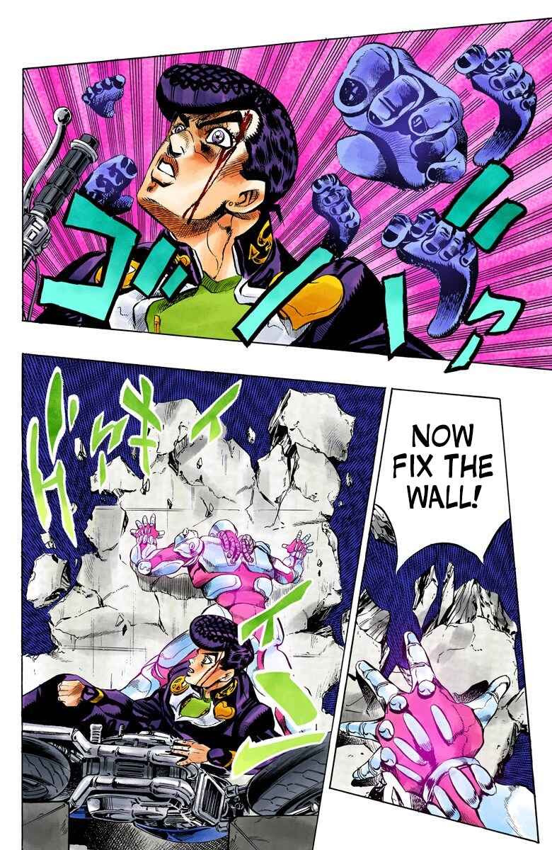 Page 18 Chapter 123 JoJos Bizarre Adventure, Part 4: Diamond Is Unbreakable (Official Colored)