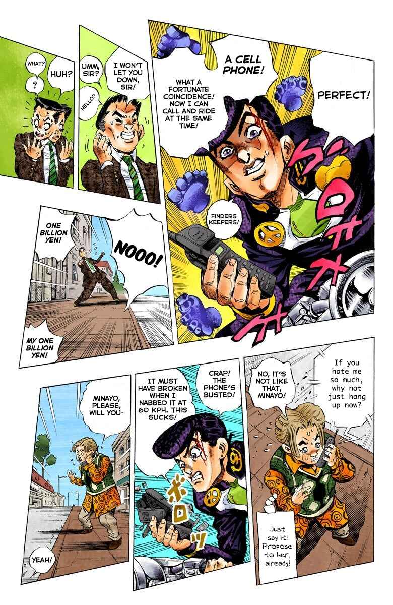 Page 4 Chapter 123 JoJos Bizarre Adventure, Part 4: Diamond Is Unbreakable (Official Colored)