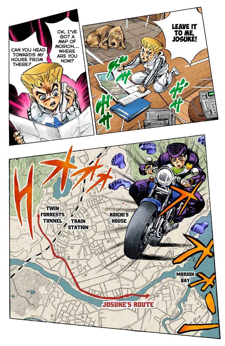 Page 7 Chapter 123 JoJos Bizarre Adventure, Part 4: Diamond Is Unbreakable (Official Colored)
