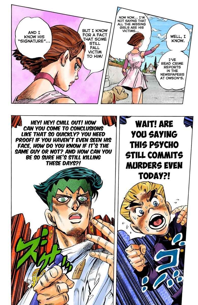 Page 15 Chapter 67 JoJos Bizarre Adventure, Part 4: Diamond Is Unbreakable (Official Colored)