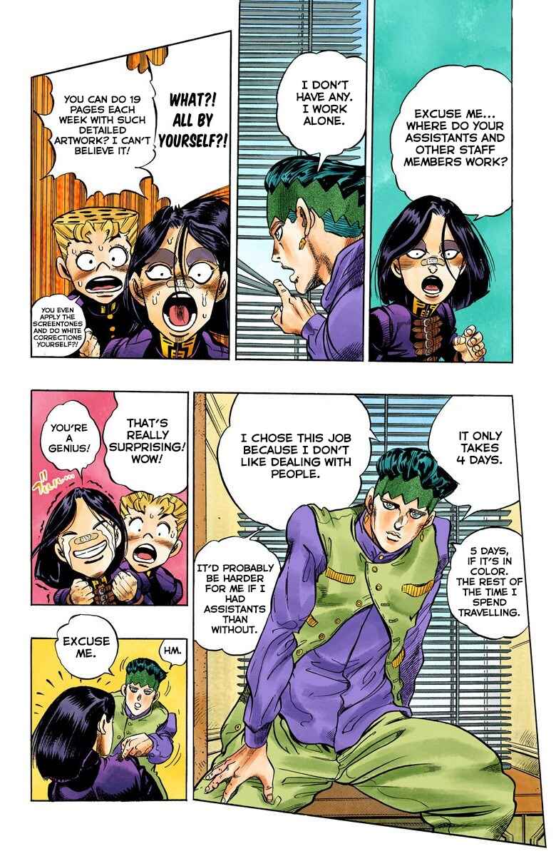 Page 15 Chapter 53 JoJos Bizarre Adventure, Part 4: Diamond Is Unbreakable (Official Colored)